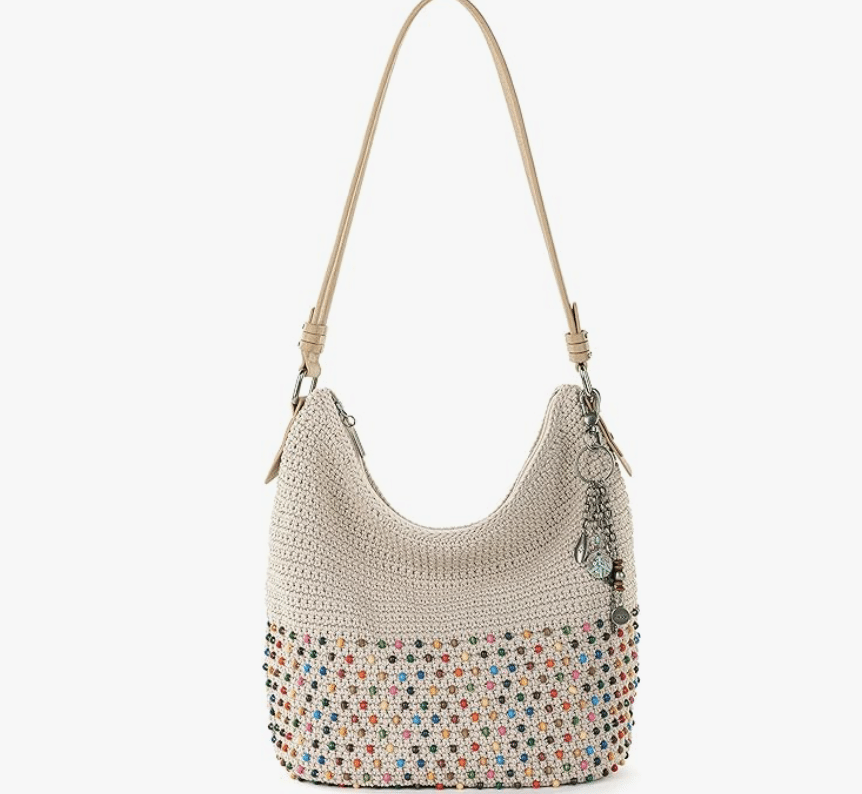 Fashionable Crochet Bags and Purses To Buy Now 50 is not old tania stephens fashion blogger colorful